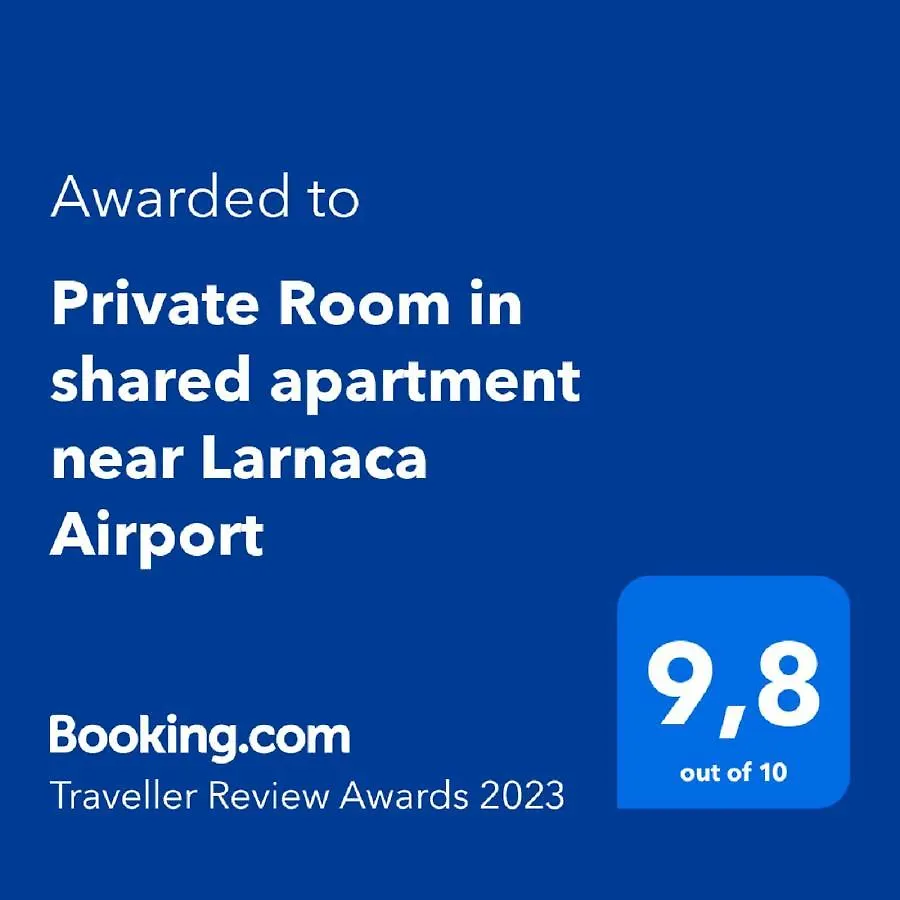 Homestay Private Room In Shared Apartment Near Larnaca Airport - 24 Hour Shuttle Service Cyprus